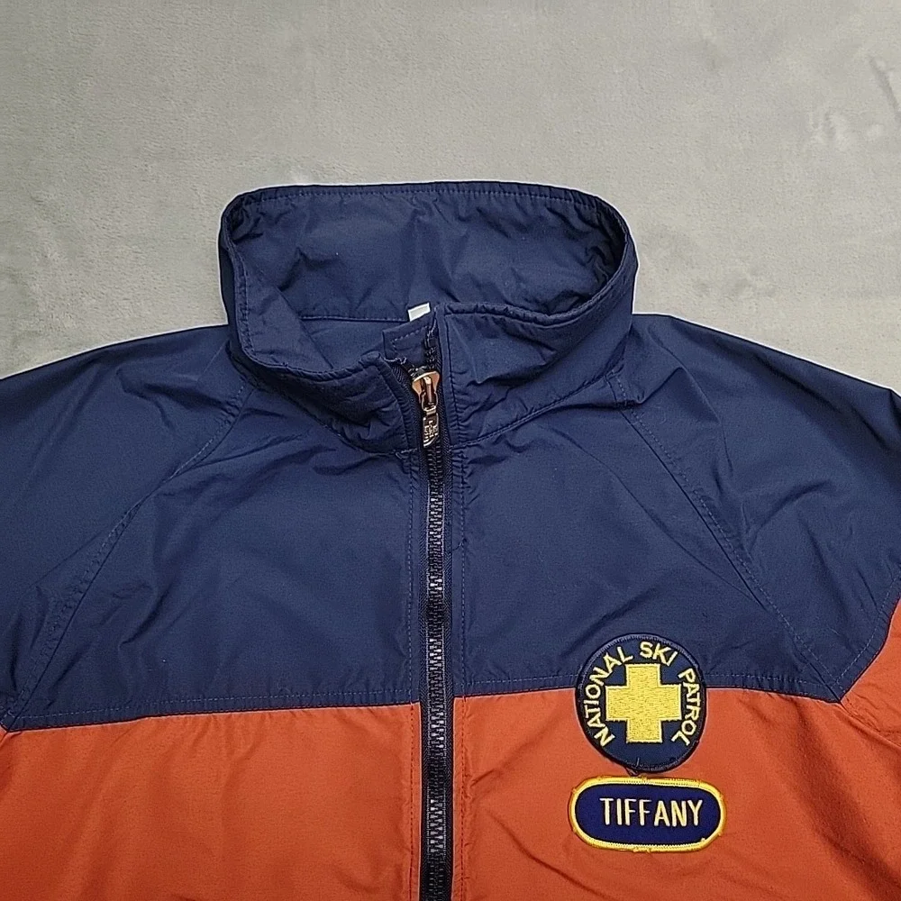 VTG The North Face Jacket Mens Large Orange National Ski Patrol Made In USA